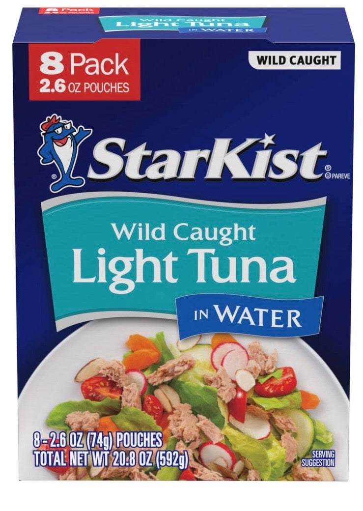StarKist Light Tuna in Water — 8 packs