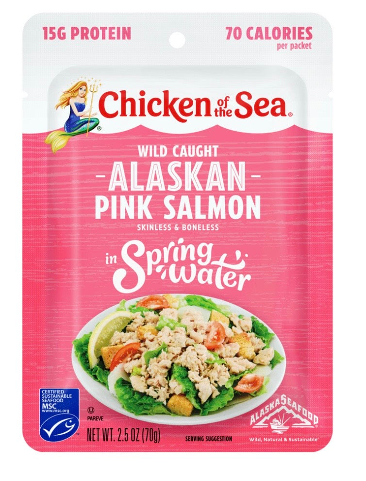 Chicken of the Sea Pink Salmon — 2.5 oz