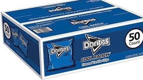 Doritos – cualquier sabor — 50 bags