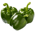 Green peppers / Pimientos verdes — 3 unidades