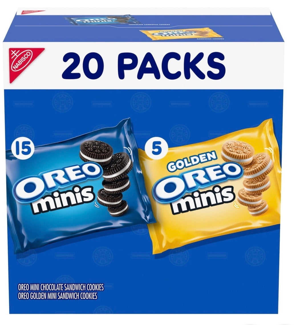 Mini Oreos — 20 packs