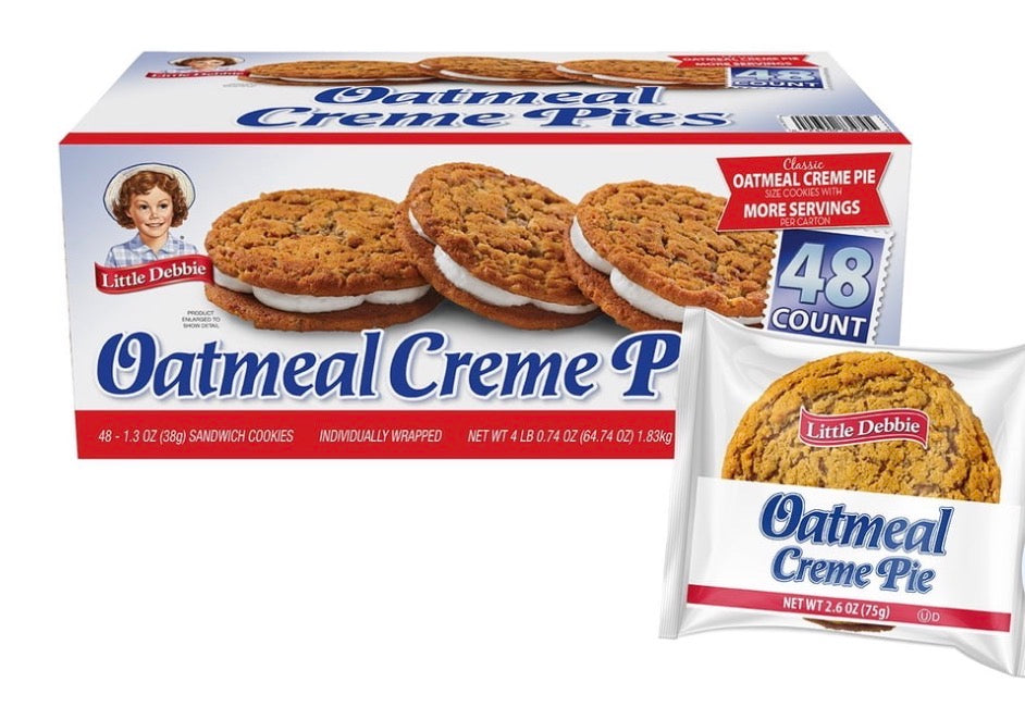 Little Debbie Oatmeal Creme Pies — 48 units