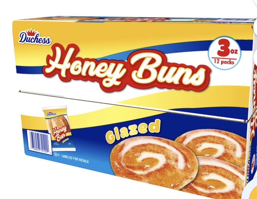 Duchess Honey Buns — 12 packs